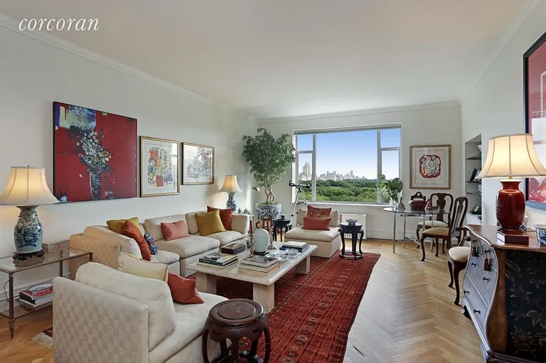 New York City Real Estate | View 150 Central Park South, 1104 | Living Room | View 2