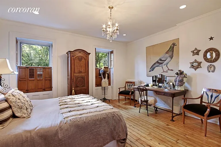 New York City Real Estate | View 371 Clinton Street | Fourth floor bedroom | View 5