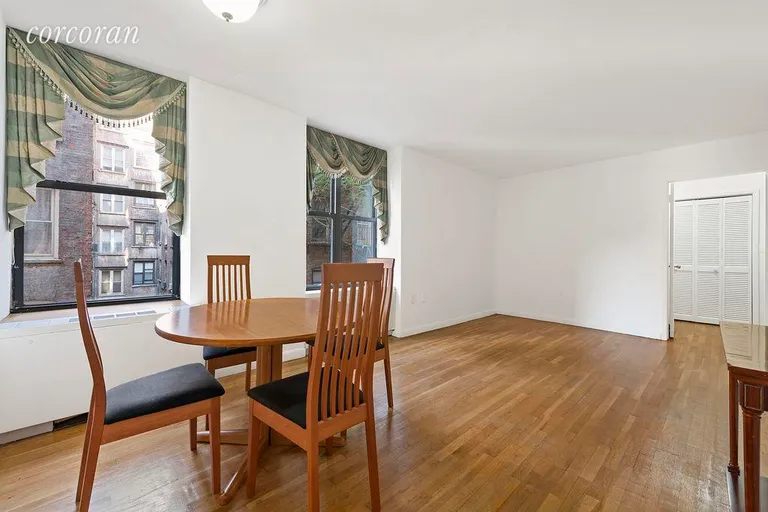 New York City Real Estate | View 317 West 95th Street, 1D | View of LR from the Kitchen | View 3