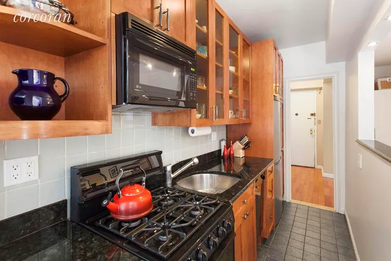 New York City Real Estate | View 57 Montague Street, 1C | Renovated Pass-Through Kitchen | View 5