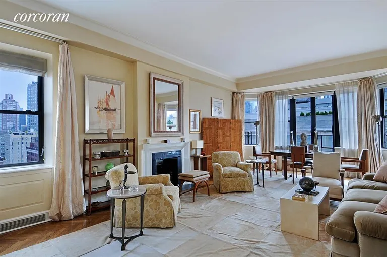New York City Real Estate | View 1 East 66th Street, 16C-SR | Living Room | View 2