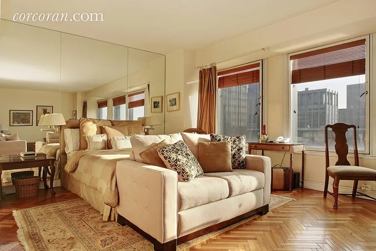 New York City Real Estate | View 150 West 56th Street, 4711 | Sleeping Alcove  | View 2