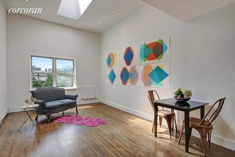New York City Real Estate | View 468 West 23rd Street, 5R | Stunning skylight and room to entertain! | View 3