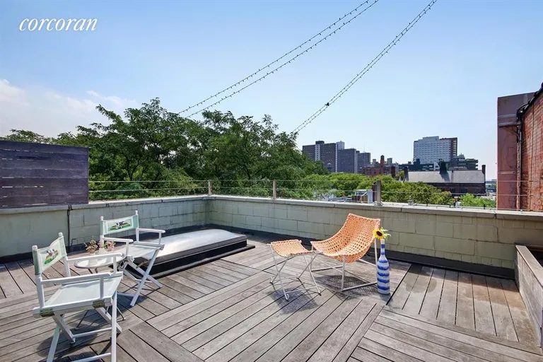 New York City Real Estate | View 468 West 23rd Street, 5R | Private South Facing Roof Deck | View 8