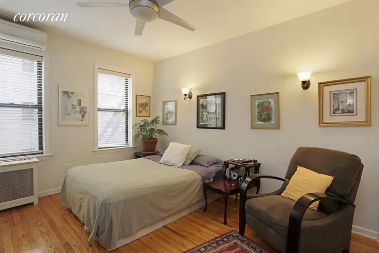New York City Real Estate | View 779 Riverside Drive, B30 | quite bedroom overlooking the courtyard | View 2