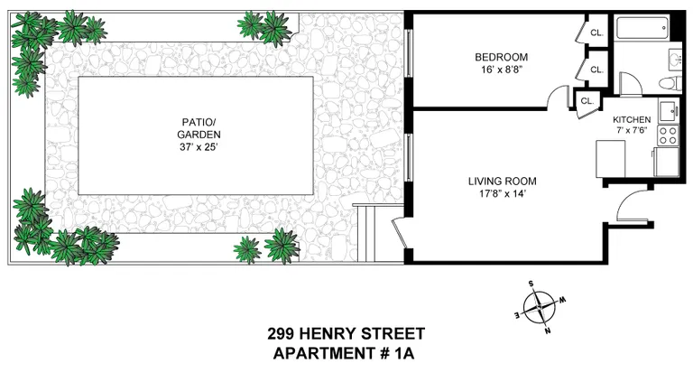 299 Henry Street, 1a | floorplan | View 6