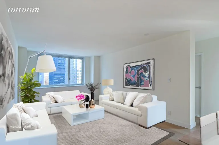 New York City Real Estate | View 301 West 53rd Street, 15K | 3 Beds, 2 Baths | View 1
