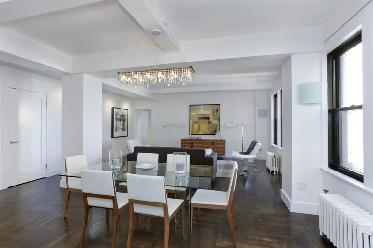 New York City Real Estate | View 135 Eastern Parkway, 14I | Dining/Living Area | View 2