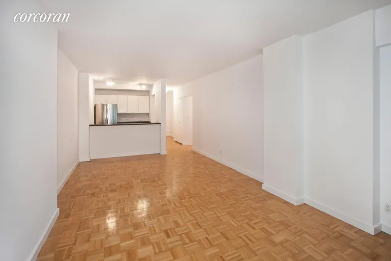 New York City Real Estate | View 1991 Broadway, 3C | Spacious Living and Dining Room | View 3