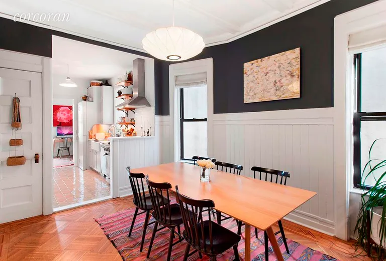 New York City Real Estate | View 207 Saint James Place, 4R | Dining area | View 2