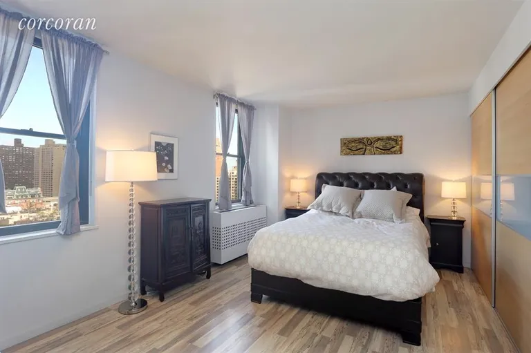 New York City Real Estate | View 301 East 87th Street, 15F | Bedroom w tons of closet space! | View 3