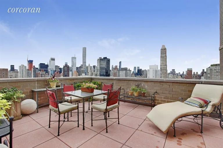 New York City Real Estate | View 400 East 70th Street, 3202 | Terrace | View 2