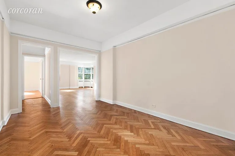 New York City Real Estate | View 120 Cabrini Boulevard, 54 | Dining Foyer and Living Room | View 2