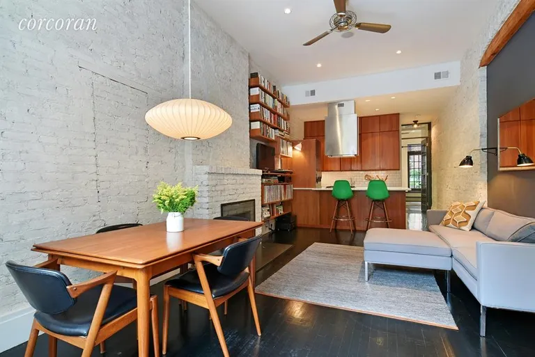 New York City Real Estate | View 31 8th Avenue, 2 | Sweeping view of living/dining area  | View 2