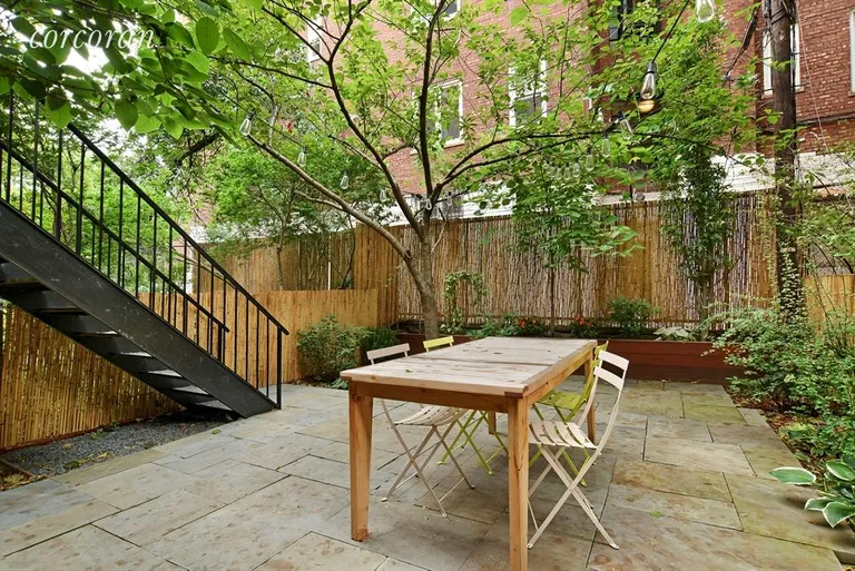 New York City Real Estate | View 31 8th Avenue, 2 | Amazing backyard with your own Cherry tree! | View 8