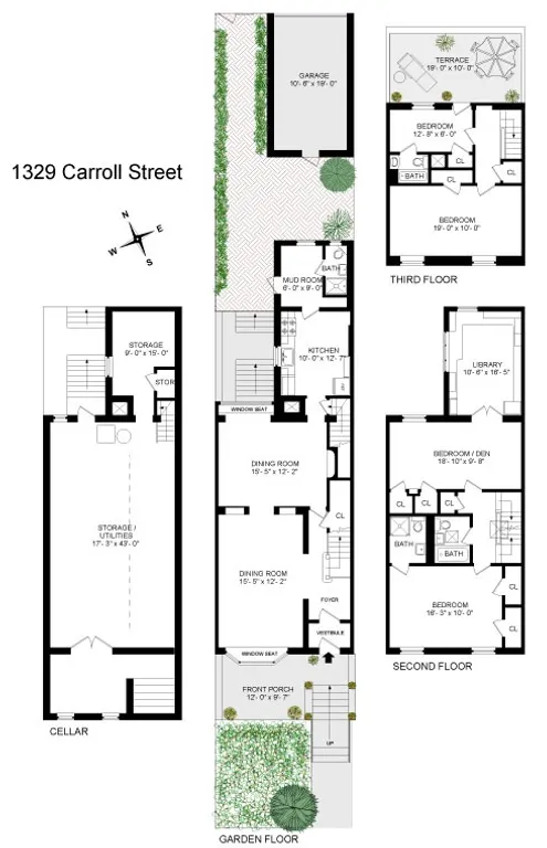 1329 Carroll Street | floorplan | View 10