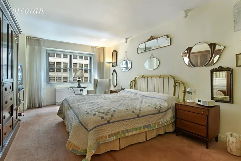 New York City Real Estate | View 70 East 10th Street, 8J | Large master bedroom suite | View 5