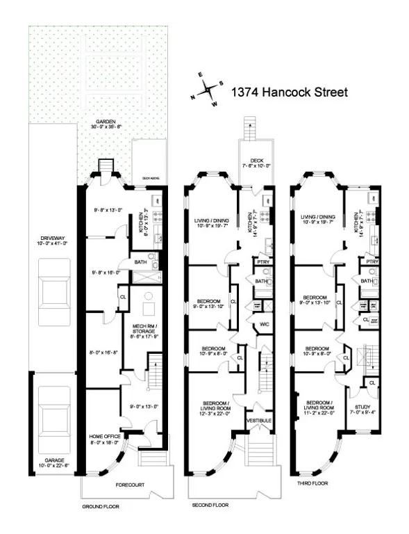 1374 Hancock Street | floorplan | View 7