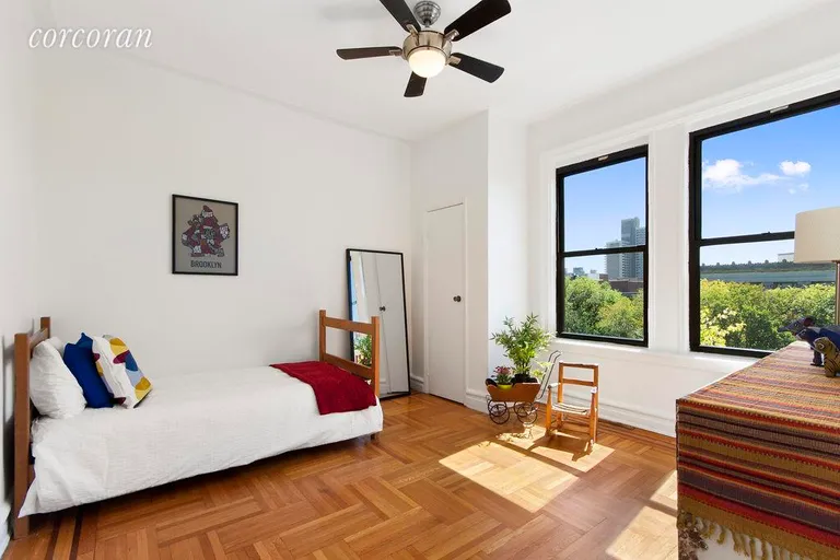 New York City Real Estate | View 255 Eastern Parkway, F2 | Bright Bedroom with southern exposure | View 6