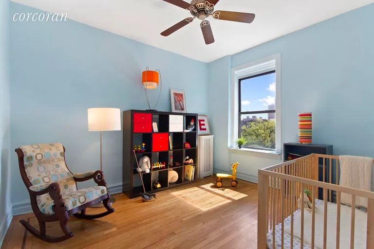 New York City Real Estate | View 255 Eastern Parkway, F2 | Bedroom with Southern exposure | View 4