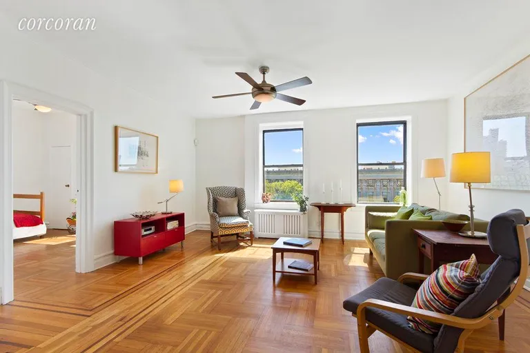 New York City Real Estate | View 255 Eastern Parkway, F2 | Spacious Living Room | View 2