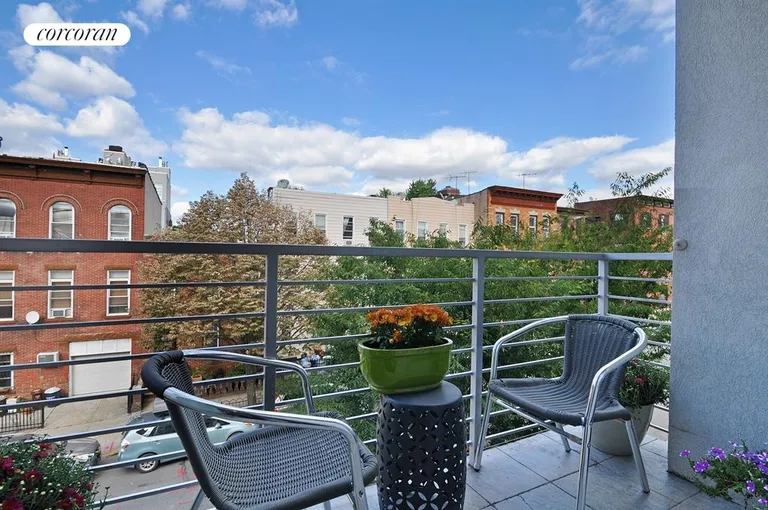 New York City Real Estate | View 282 21st Street, 3B | Balcony | View 6