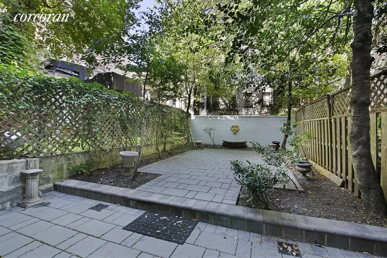New York City Real Estate | View 347 East 19th Street, 1 | Back Yard | View 4