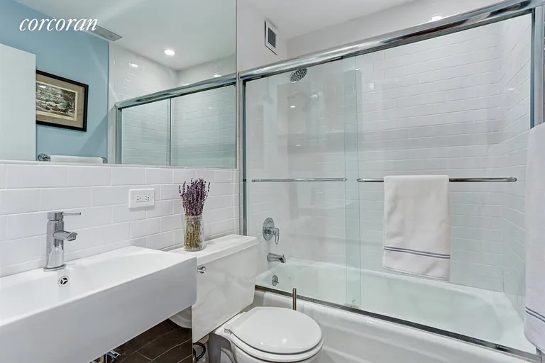 New York City Real Estate | View 315 West 23rd Street, 3C | Master Bathroom | View 6