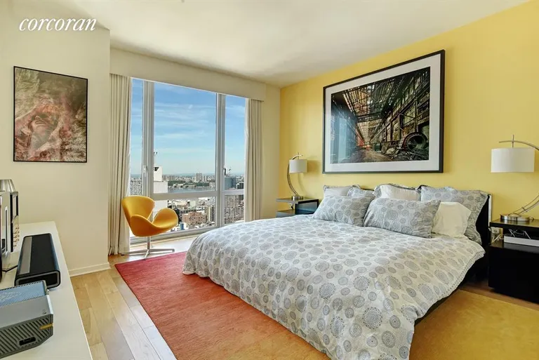 New York City Real Estate | View 310 West 52Nd Street, 37B | Master Bedroom | View 3