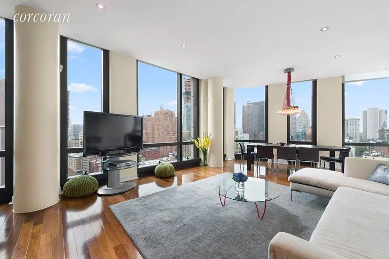 New York City Real Estate | View 101 Warren Street, 2150 | 2 Beds, 3 Baths | View 1