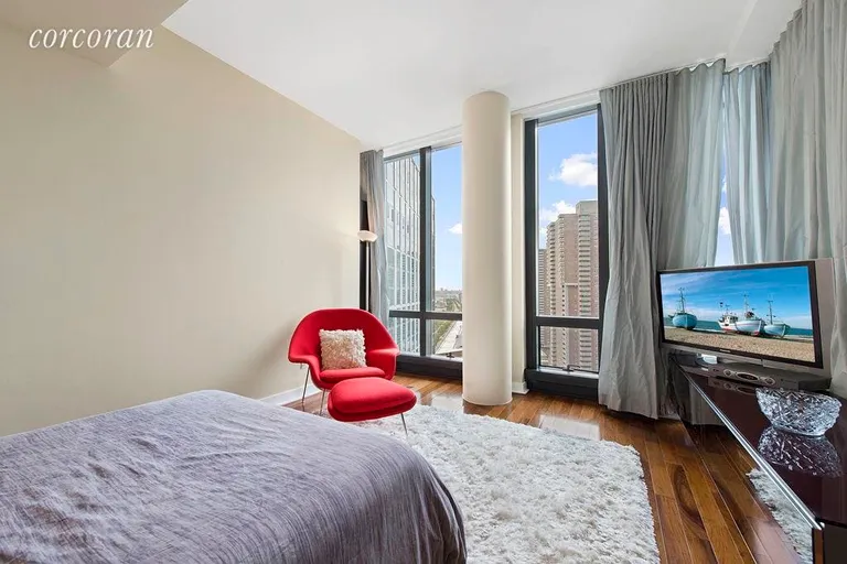 New York City Real Estate | View 101 Warren Street, 2150 | Master Bedroom | View 4