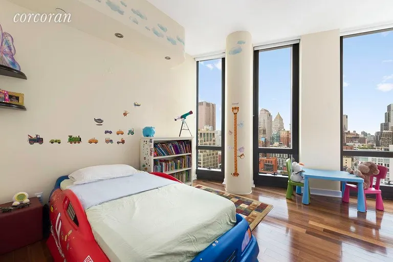 New York City Real Estate | View 101 Warren Street, 2150 | Second Bedroom | View 6
