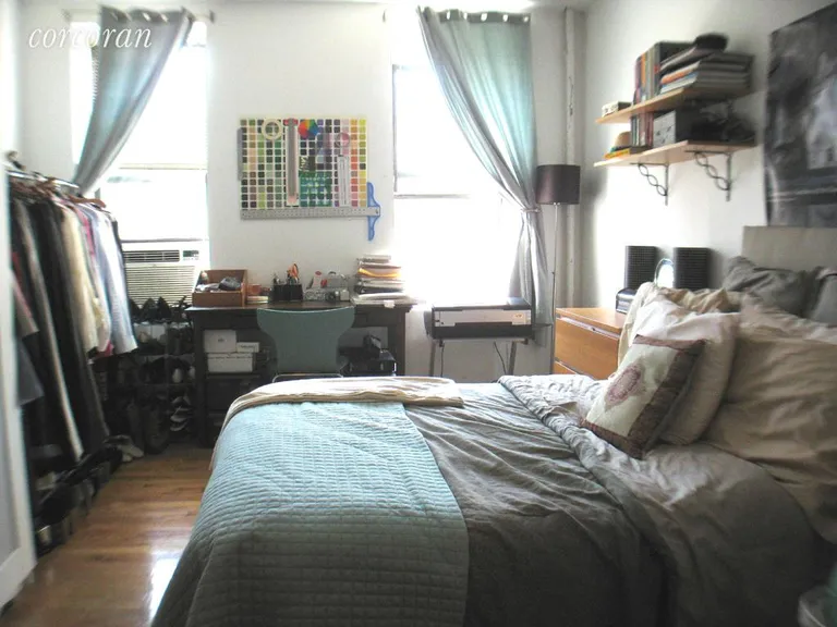 New York City Real Estate | View 136 Allen Street, 11 | large bedroom - easily fit a queen sized bed.   | View 4