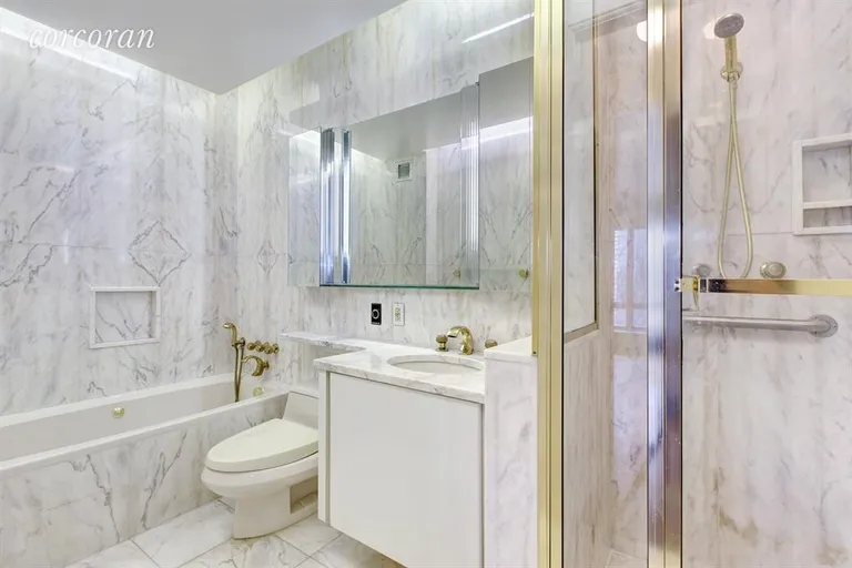 New York City Real Estate | View 530 East 76th Street, 17K | Bathroom | View 5