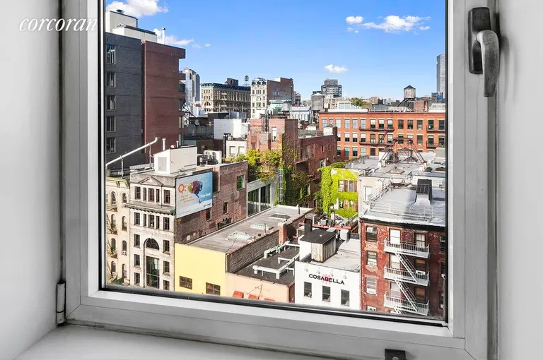 New York City Real Estate | View 225 Lafayette Street, 9A | Western view from living room and master bedroom | View 5
