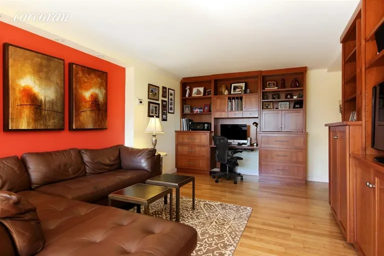 New York City Real Estate | View 1725 York Avenue, 11E | Living Room with Home Office | View 3