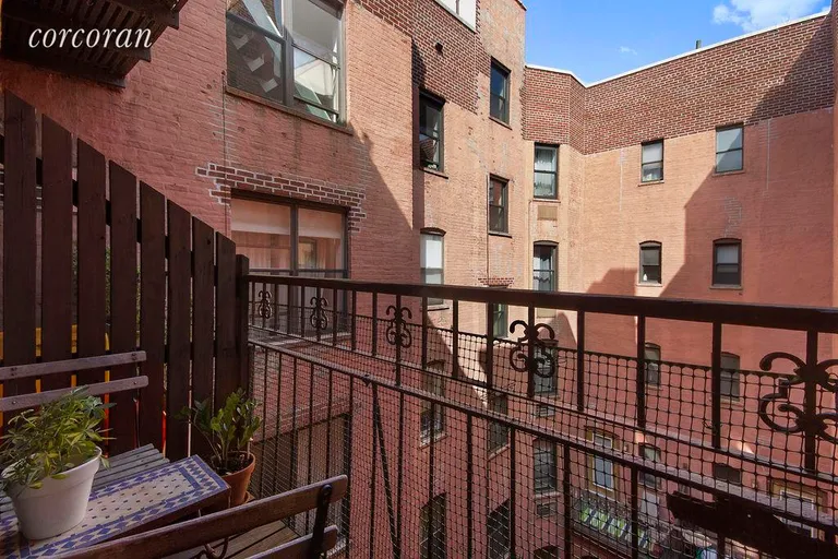 New York City Real Estate | View 338 Prospect Place, 4E | Serene Balcony | View 7