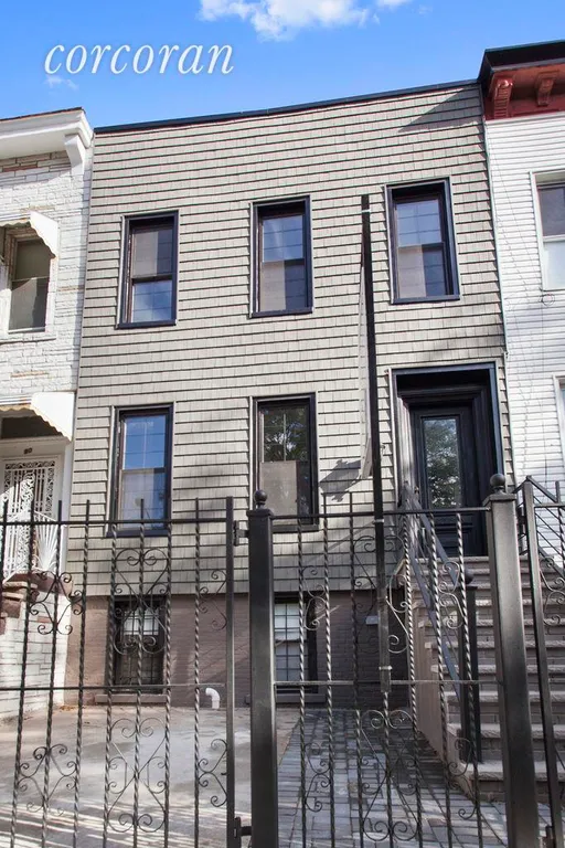 New York City Real Estate | View 88 Weirfield Street | New Facade with gated entry | View 9
