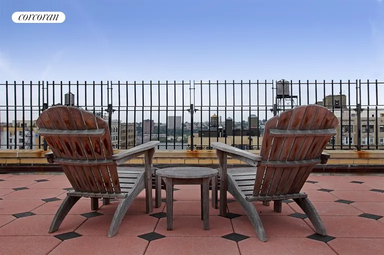 New York City Real Estate | View 535 West 110th Street, 2B | Furnished roof top | View 6
