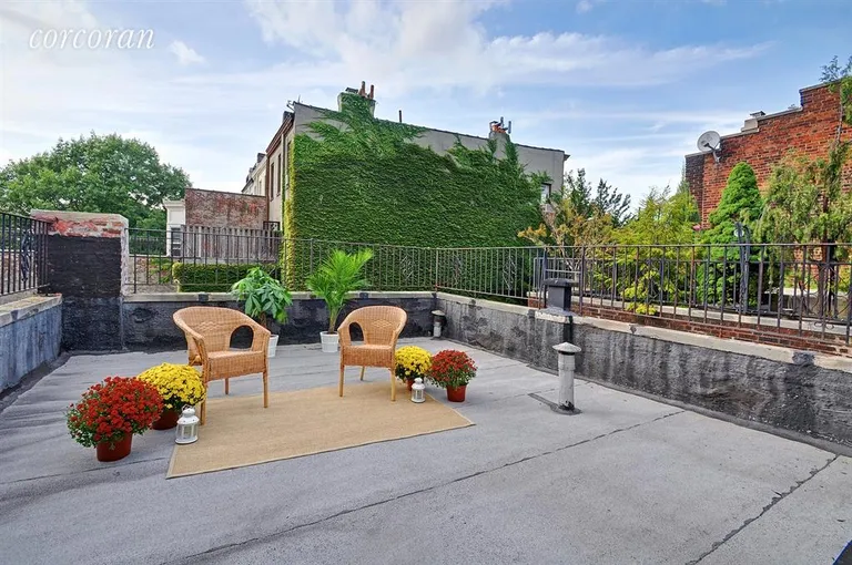 New York City Real Estate | View 64 Prospect Park West | Third floor terrace  | View 9
