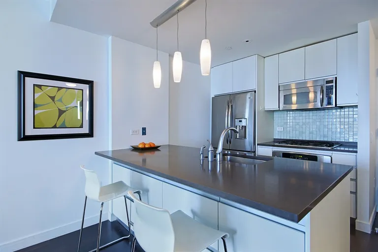 New York City Real Estate | View 306 Gold Street, 20G | Kitchen | View 2