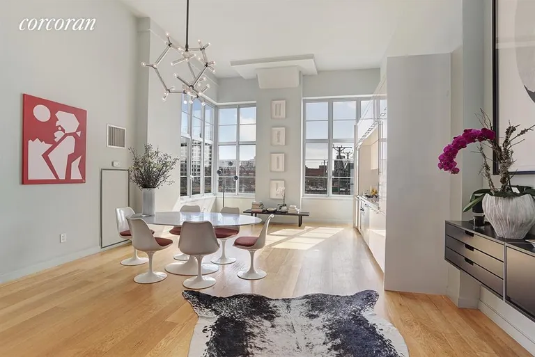 New York City Real Estate | View 27-28 Thomson Avenue, 222 | 1 Bed, 2 Baths | View 1