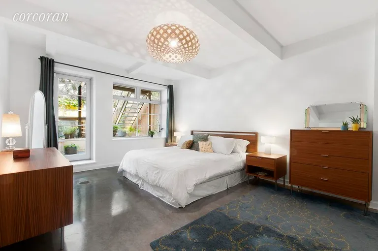 New York City Real Estate | View 125 Butler Street | Peaceful Master Suite w Garden View | View 5