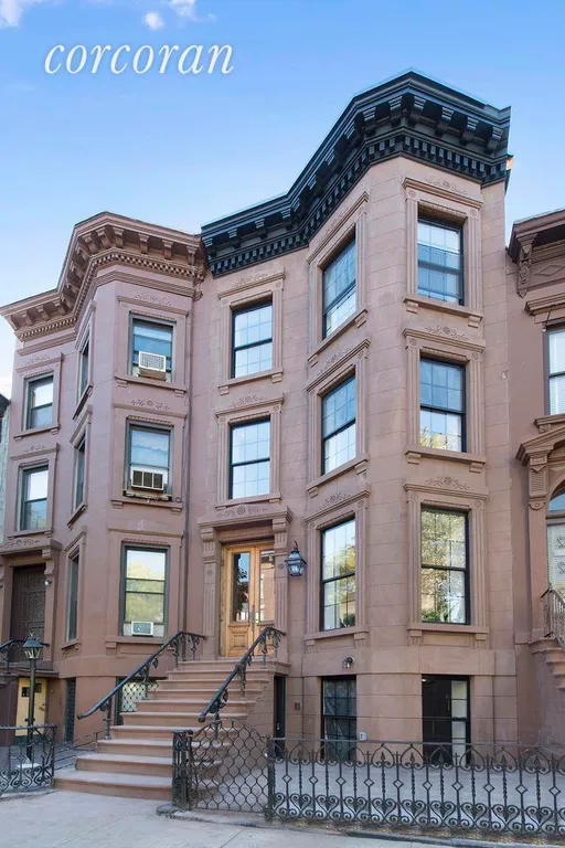 New York City Real Estate | View 270 Clifton Place | Restored Brownstone Facade | View 2