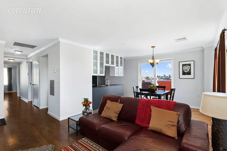 New York City Real Estate | View 609 Myrtle Avenue, 6B | Living/Dining Room | View 2