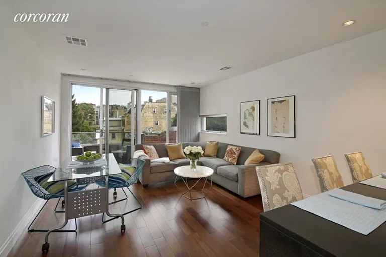 New York City Real Estate | View 185 Ocean Avenue, 2C | Light filled living... | View 2