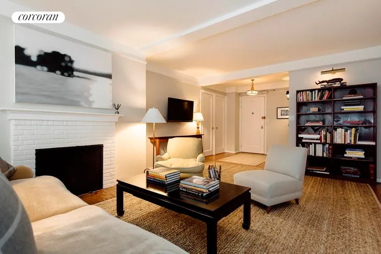 New York City Real Estate | View 59 West 12th Street, 6G | Woodburning Fireplace  | View 2