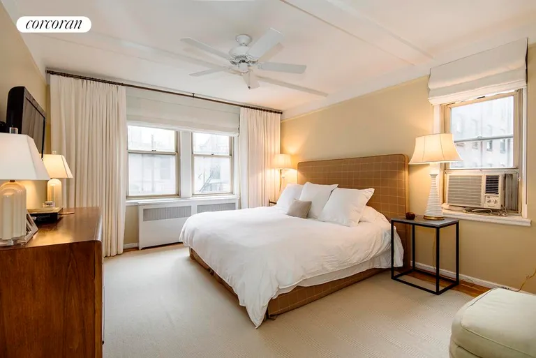 New York City Real Estate | View 59 West 12th Street, 6G | Corner Master Bedroom | View 3