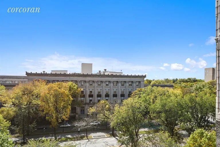 New York City Real Estate | View 255 Eastern Parkway, F1 | Southern views overlooking the boulevard... | View 10