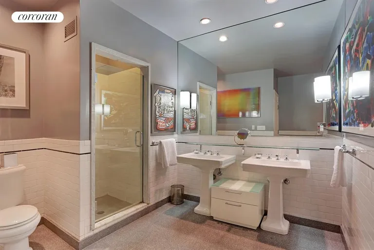 New York City Real Estate | View 257 West 17th Street, 4D | Master Bathroom | View 5